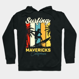 Surfing | Mavericks, California Hoodie